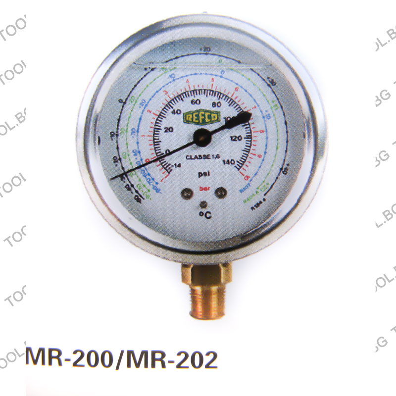ГЛИЦЕРИНОВ МАНОМЕТЪР ЗА ФРЕОН REFCO MR-200-DS-R134